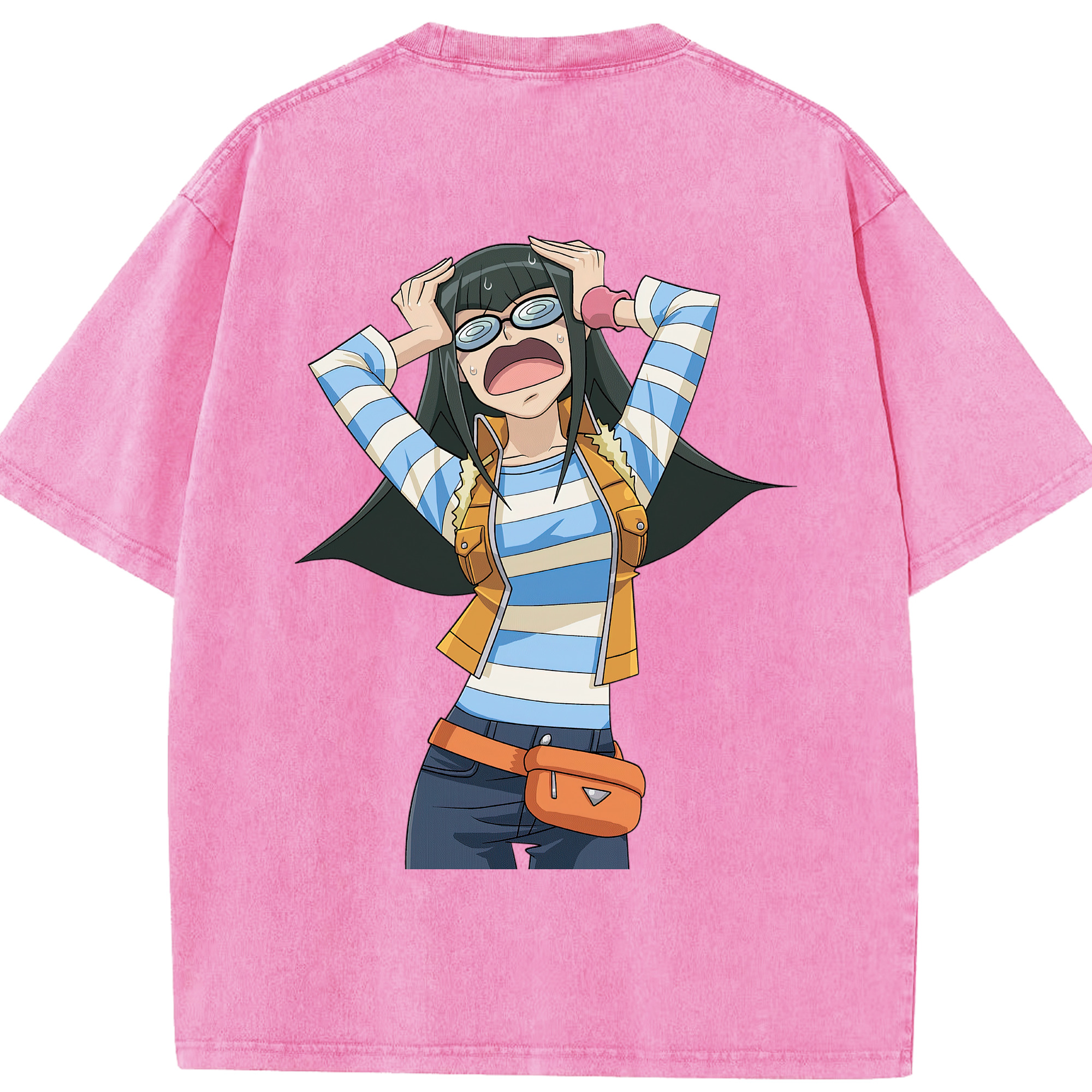 （画像用） 遊☆戯☆王 Yu-Gi-Oh! 綿100% ヴィンテージ風 半袖Tシャツ（背面プリント）